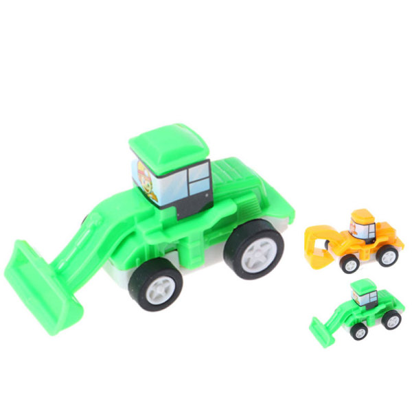 Engineering vehicle Pull back car/toy car/pull back car/toy car/engineering series/cartoon man/hoist