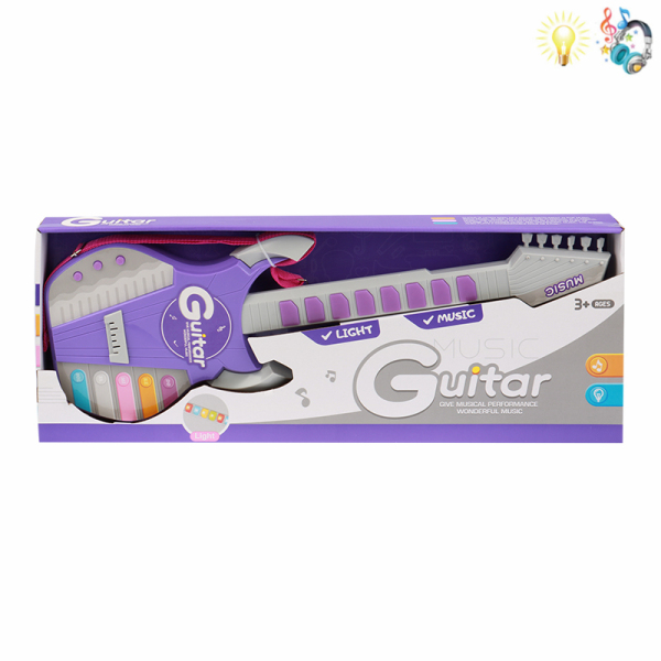 guitar Lights Music IC without language Plastic【English Packaging】_200563948_hd