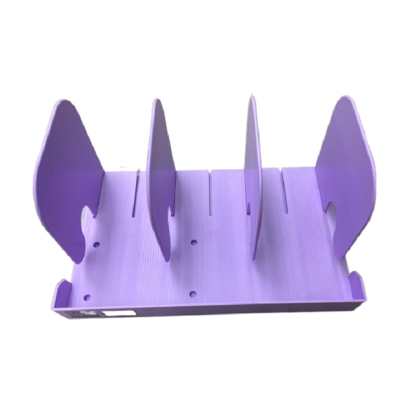 Desktop multi grid adjustable bookshelf one colour only Plastic【Packaging without Words】_201493534_hd