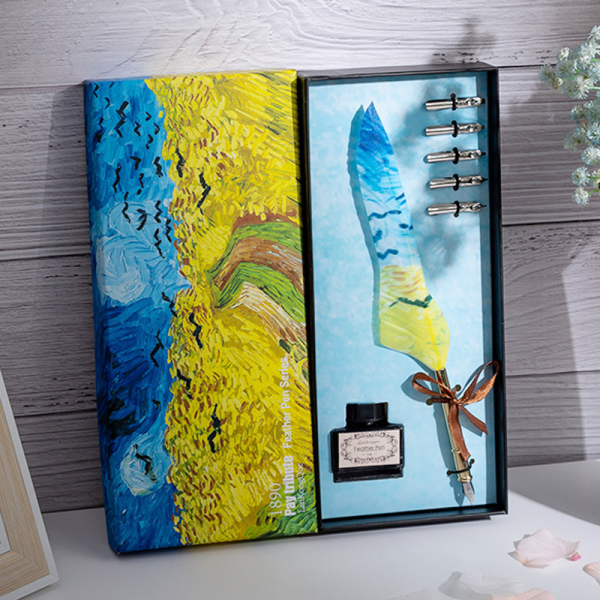 Van Gogh Small Set Fountain Pen Small Set,one colour only,Metal【Packaging without Words】_201433788_hd