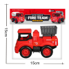 Fire trucks, 4 styles,Pull Back,Non-transparent wheels,Plastic【English Packaging】_P02909854_2_m