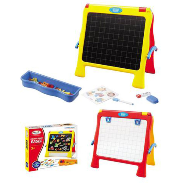 easel set Whiteboard
 Black board
 Double side Plastic【English Packaging】_200267000_hd