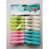 16PCS multifunctional color mixing clothes clip  Plastic【English Packaging】_201228558