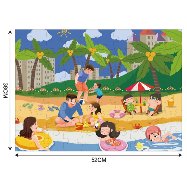 60pcs Illustration Series Puzzle