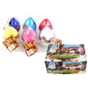 6PCS Негабаритные яйца динозавров Jumbo Rainbow Monochrome Cracked Expanded Resurrection Dinosaur Eggs 6 Colors,пластик【Упаковка на английском языке】_P02754227_2_m