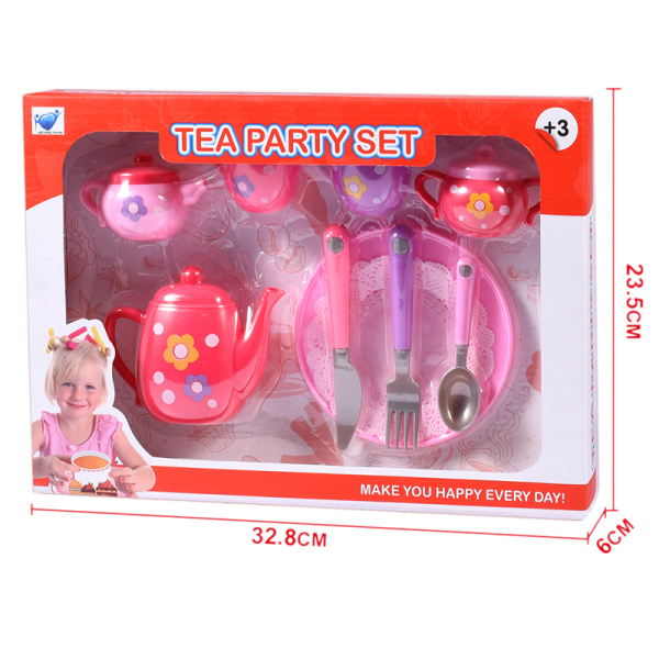 tea set Cute Version Solid color Plastic【English Packaging】_200558351_hd