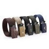 Square Buckle Braided Belt,Men,woven fabric【Packaging without Words】_201654626