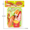 Play house boys girls toys tableware burger fries cone donut food platter set simulation food set,Injection molding,Plastic【English Packaging】_P02343108_5_m