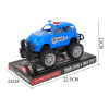 2 off-road police vehicles Inertia Non-transparent wheels Plastic【English Packaging】_P02135293_2_m