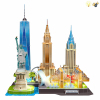 102 (pcs) New York City, USA Jigsaw Puzzle Package Electricity,Lights,paper【English Packaging】_P02873561_5_m