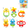 6(pcs)Rattle Sets,Plastic【English Packaging】_201644546