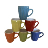 220ML Color Glaze Vertical Ceramic Mug,Mix color,Ceramics【Packaging without Words】_P02777954_2_m