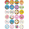 10PCS 9-inch Birthday Paper Dinner Plate [Random Mix],paper【Packaging without Words】_201436436