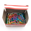 100PCS Color paper clip (33mm),Mix color,Metal【English Packaging】_P02009249_2_m