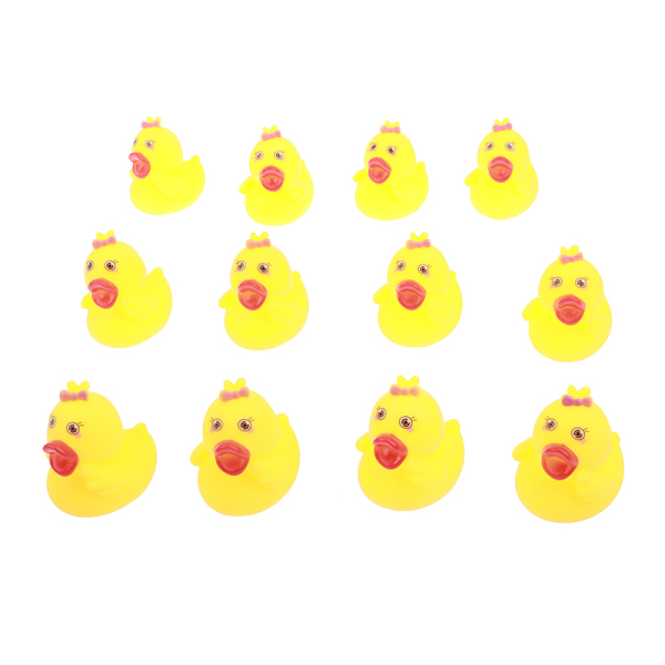 12 ducks.