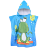 Cartoon Red Striped Dinosaur Children's Bathrobe Soft Quick Drying Cloak Ultra fine Fiber Hooded Bathrobe [60 * 120CM]  one colour only Plush【Packaging without Words】_P02890046_22_m