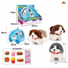 Plush walking dog+whale animal cage+burger set in 3 colors,Electric,Sound,IC without language,Plastic【English Packaging】_201931702