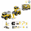 take-apart truck set Electric Lights Music Plastic【English Packaging】_200794619