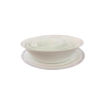 White jade glass ceramic flanged disc 【 7 inches 】,one colour only,Ceramics【Packaging without Words】_201948539