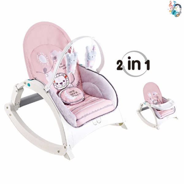 2-in-1 baby dining chair rocking chair