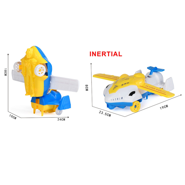 Машина-самолет 2 цвета,инерционный,Меняет форму,пластик【Упаковка на английском языке】_201616728_hd
