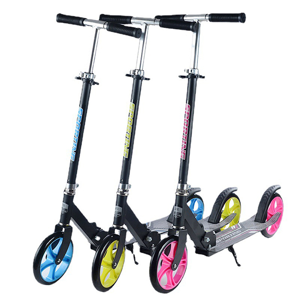 big-wheeled scooter