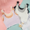 Developmental Tank Top Girls Single Layer Underwear(12pcs/medium pack),5% spandex,95% cotton,Girls,S-L,One layer【Packaging without Words】_P02804170_4_m