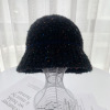 Looped Colorblocked Trimmed Woolen Hat,Women,56-60CM,Winter Hat,30% wool,70%acrylic【Packaging without Words】_P02680211_5_m