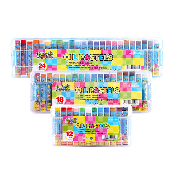 18 Colors Washable Children's Crayons,Mix color,Plastic【English Packaging】_201803305_hd