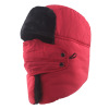 Ear protection with velvet and mask cap Unisex  Winter Hat 100% polyester fiber 【English Packaging】_201448095