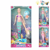 Mermaid Barbie 11.5 inches Solid body Lights Music IC without language With battery Plastic【English Packaging】_200746790