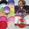 10 Printed Dinner Plates 9,Mix color,paper【Packaging without Words】_201554859_1_m