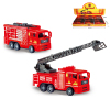 12PCS 2 fire trucks Inertia Spray painting Plastic【English Packaging】_200877374