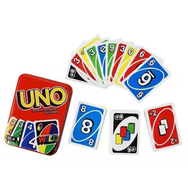 Карточная игра UNO Игрушки,Карточная игра,бумага【Упаковка на английском языке】_201829895_hd