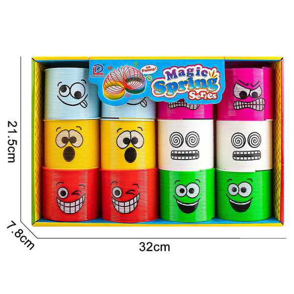 12 (pcs) Monster Face Rainbow Circles