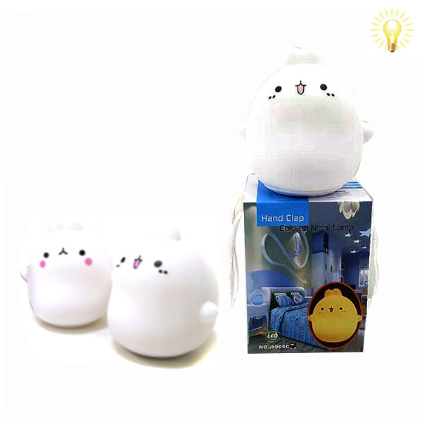 2 Dodo Cloud Emoji Touch Tap Night Light с USB-кабелем,пластик【Упаковка на английском языке】_200478792_hd