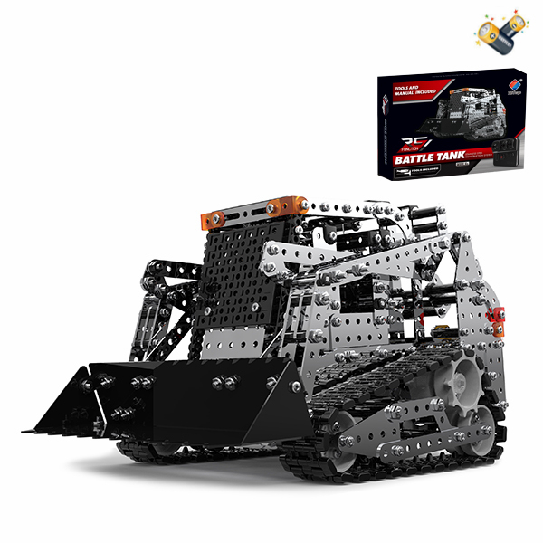 2.4G 1153pcs Puzzle Car Block Set with USB,Дистанционное управление,Пульт управления без батареек, игрушка с батарейками,Металл【Упаковка на английском языке】_200795244_hd