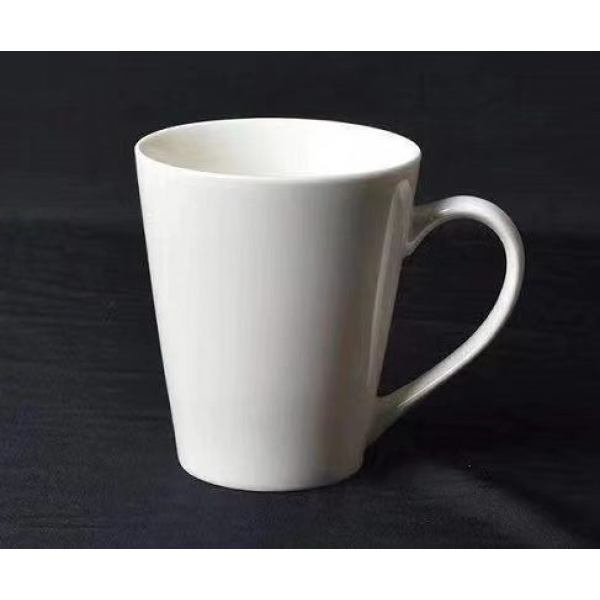 350ml White Ceramic Mug