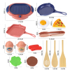 Cutlery set Cute Version Solid color Plastic【English Packaging】_P02328717_6_m