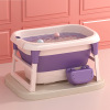 Children's Folding Bath Tub,one colour only,Plastic【Packaging without Words】_P02687890_4_m