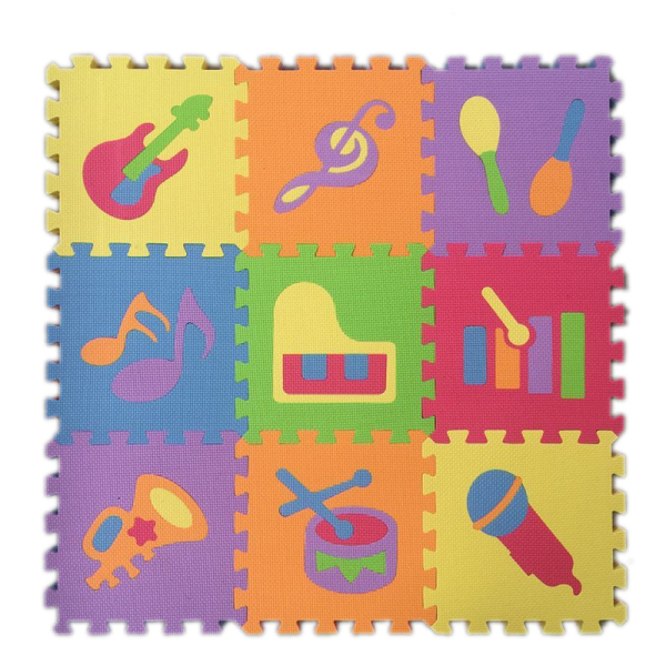 9 pieces of EVA puzzle floor mats