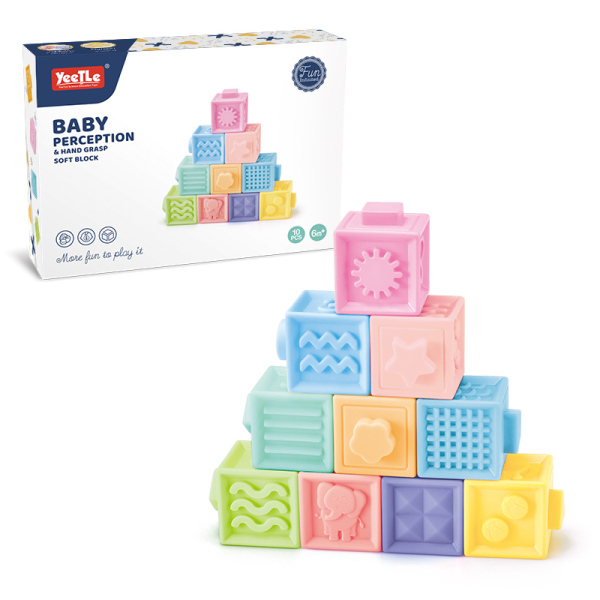 Baby Fun Soft Rubber Matching Blocks (набор из 10 штук)