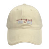 Solid color monogrammed hat,Unisex,56-58CM,Baseball cap,100% cotton【Packaging without Words】_P02736281_2_m