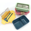 Lunch box 1100ML,Mix color,Plastic【Packaging without Words】_P02550604_2_m