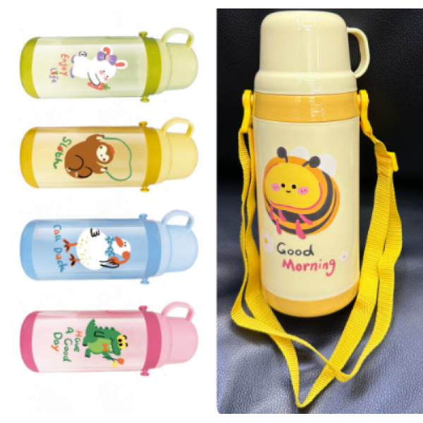 Kids Plastic Outdoor Carry-On Water Bottle