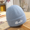 Solid Color Embossed Letter Cap,Unisex,56-60CM,Winter Hat,100% acrylic【Packaging without Words】_P02671645_17_m