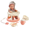 Smiling face enamel doll with cart, cutlery, bottle, pacifier, ringing bell 9 inches 【English Packaging】_P02478698_9_m