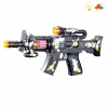 gun Electric Pistol
 Lights Sound IC without language Spray painting Plastic【English Packaging】_P01504501_2_m