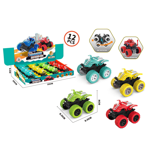 Мотоцикл Stunt Car 4 цвета 12PCS