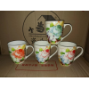 350ml Flower Ceramic Mug,Mix color,Ceramics【Packaging without Words】_P02779925_4_m